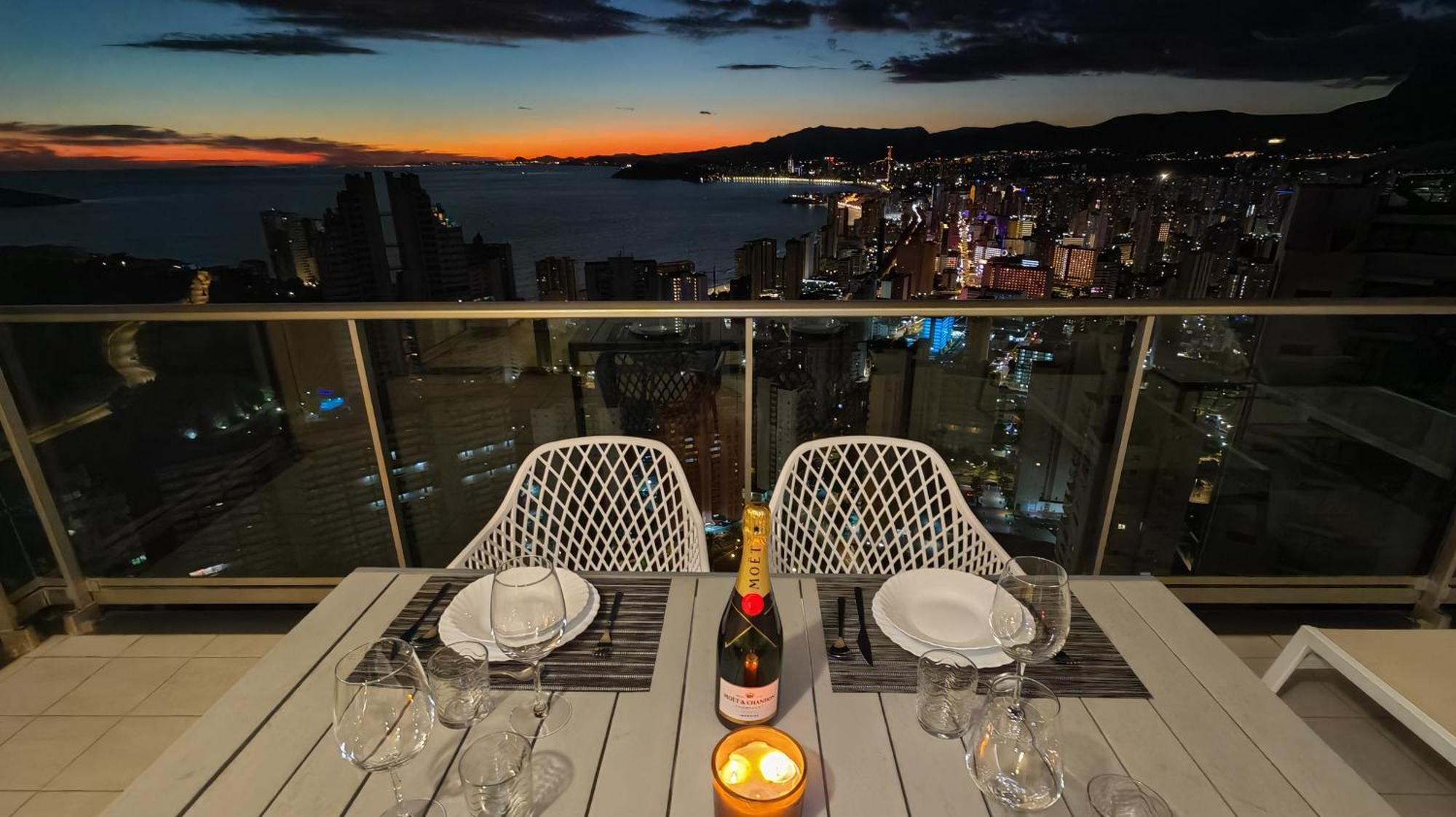 Skyline Floor 28 Sea Views Apartment Benidorm Exterior foto