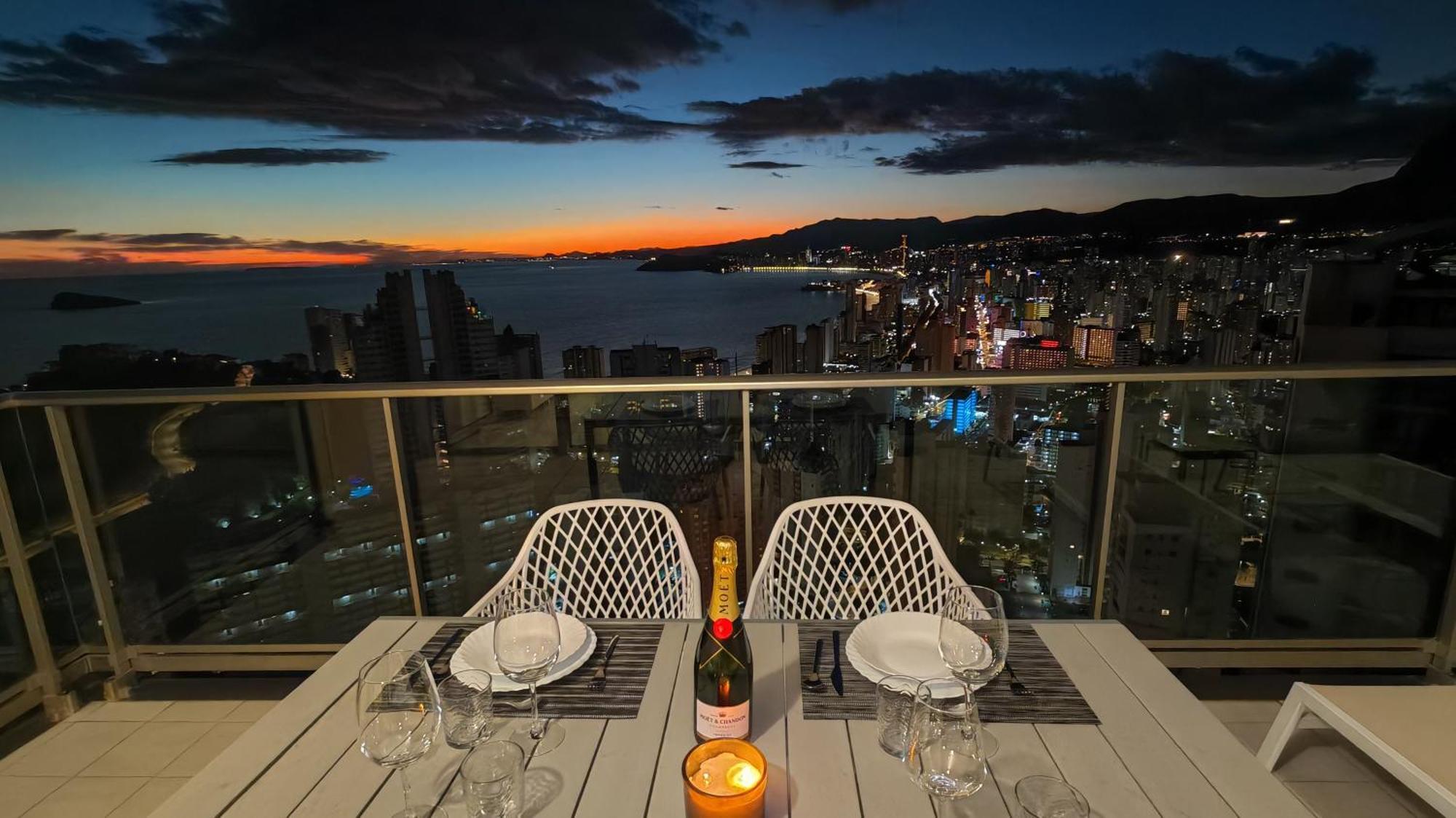 Skyline Floor 28 Sea Views Apartment Benidorm Exterior foto