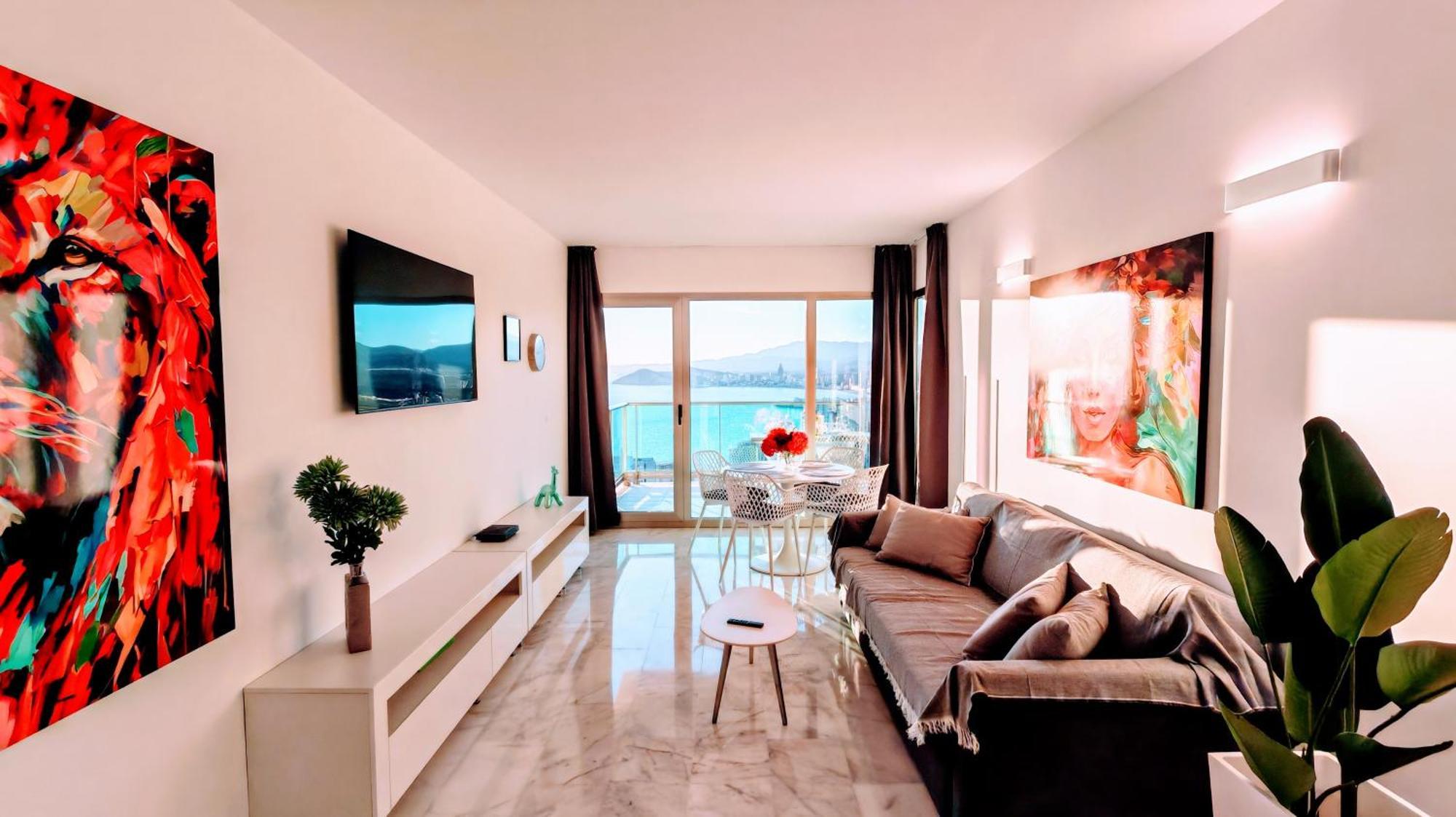 Skyline Floor 28 Sea Views Apartment Benidorm Exterior foto